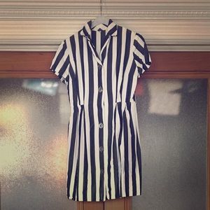 Vintage Striped Dress